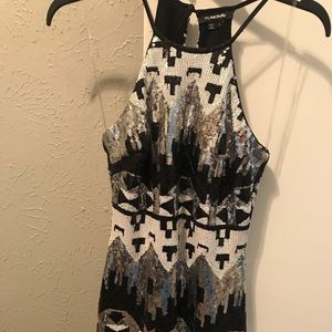 Semi formal sequin dress